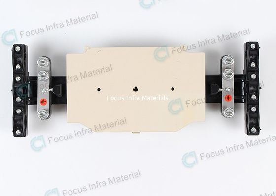 OEM Outdoor Horizontal Fiber Optic Splice Closure 3 Inlets 3 Outlets